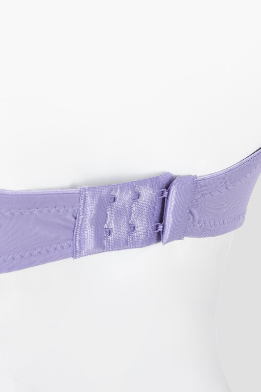 Lila Latina Destekli Straplez Sütyen - LOYA