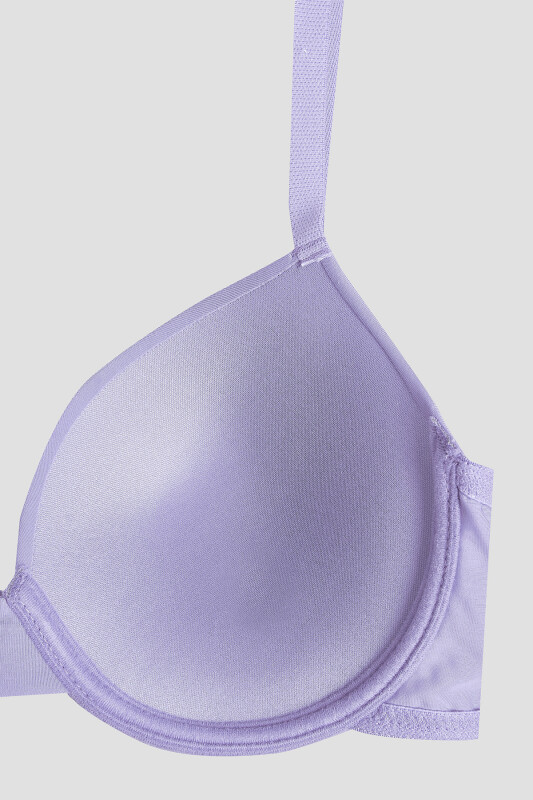 Lila Latina Hafif Destekli Sütyen - LOYA