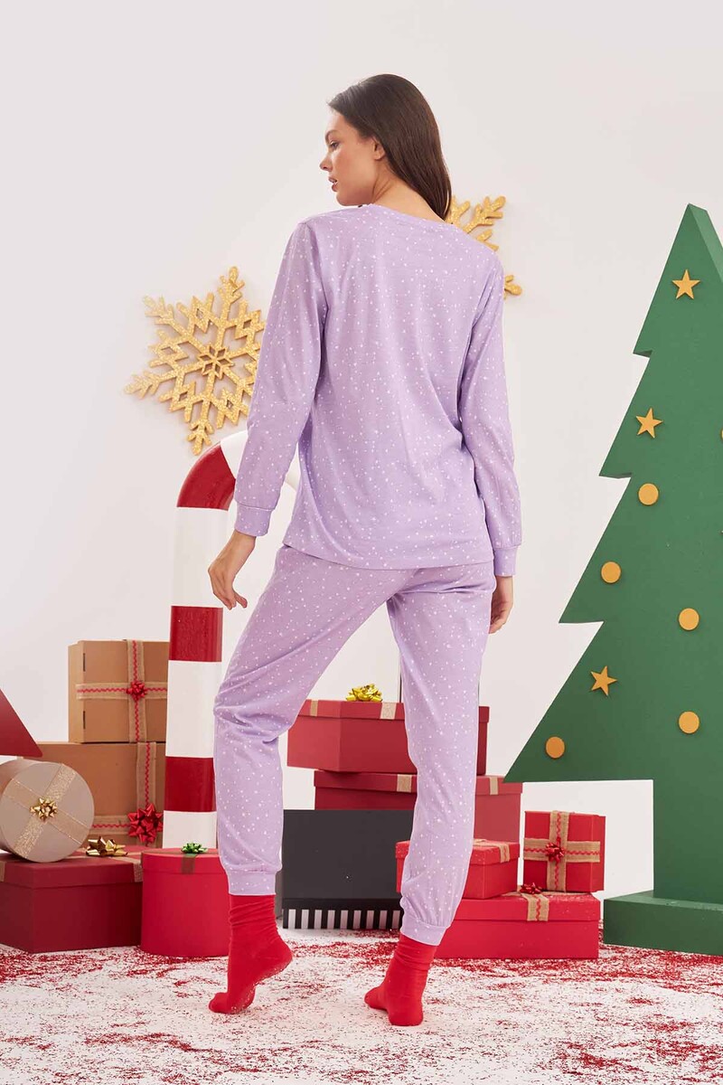 Lila Sweet Dream Pijama Takımı - 3