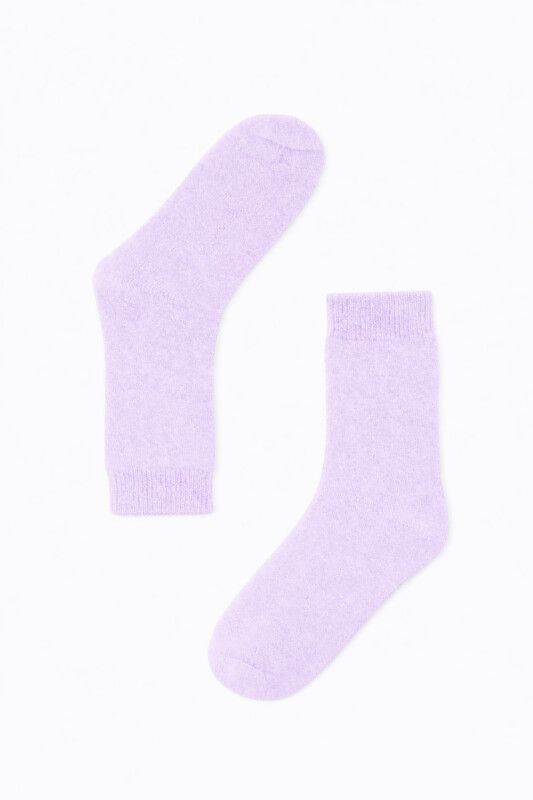Lila Uzun Soket Çorap - NBB