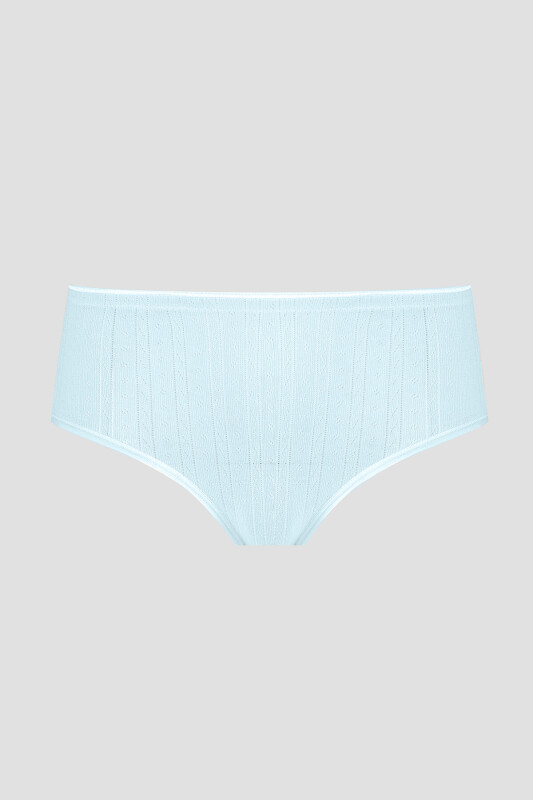 Mavi Cotton Yüksek Bel Külot 