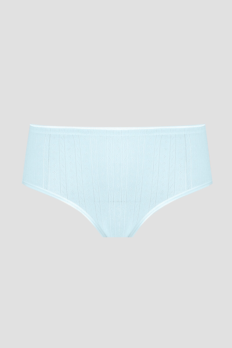 Mavi Cotton Yüksek Bel Külot - 1