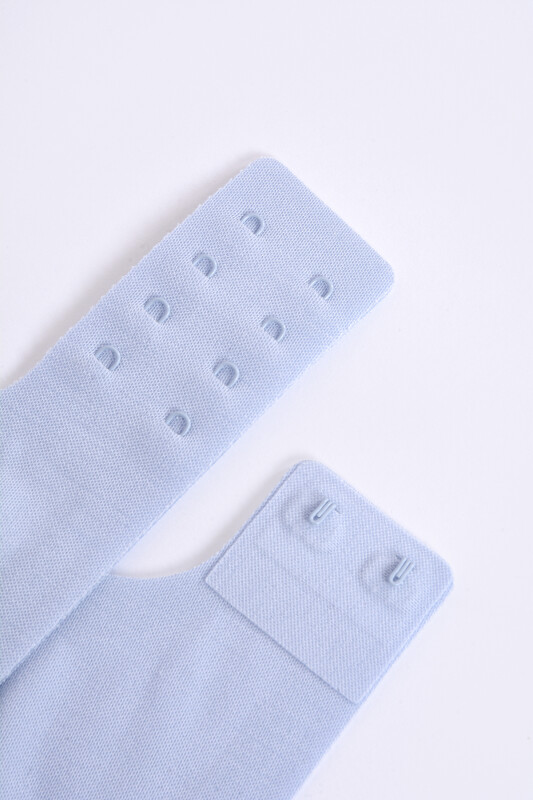 Mavi Dikişsiz Dokulu Lazer Kesim Sütyen - NBB