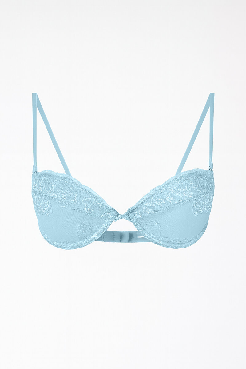 Mavi Elastan Mikro Sütyen - 2