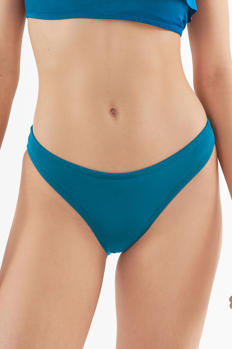 Mavi Klassisch Tek Alt Bikini - 3