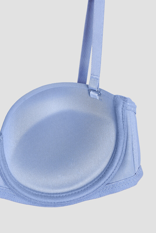 Mavi Latina Destekli Straplez Sütyen - LOYA