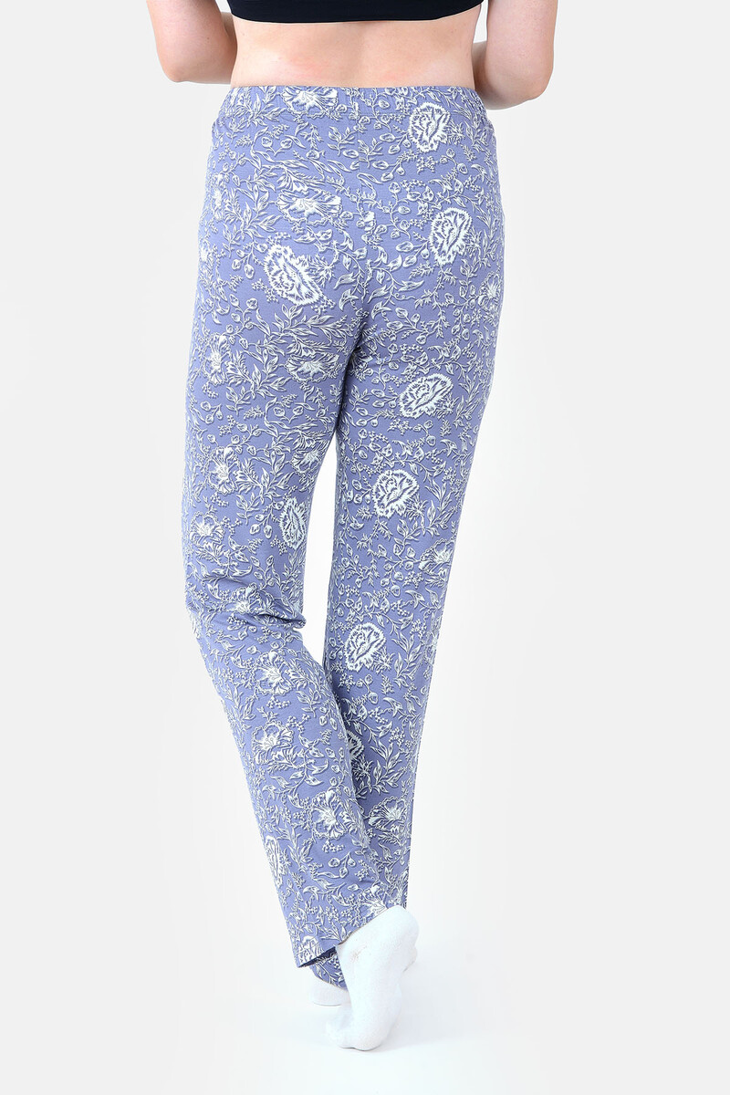 Mavi Loya Start Flower Pijama Altı - 3