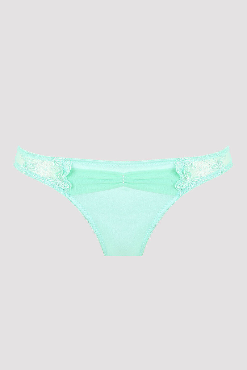 Mint Yeşil Lace Stone String - 4