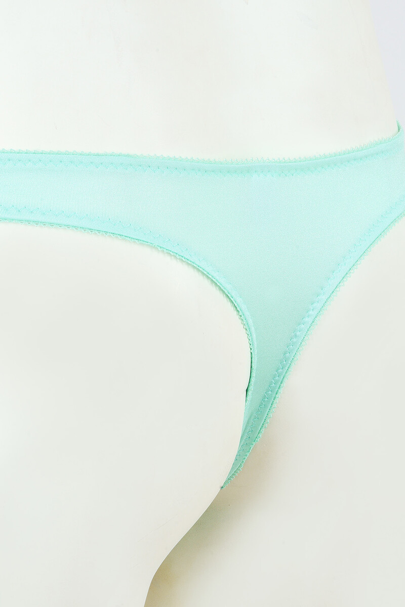 Mint Yeşil Lace Stone String - 6