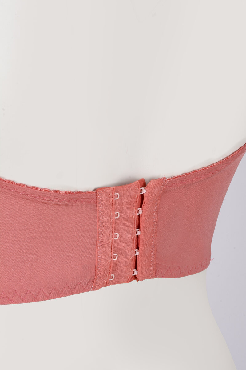 Nar Çiçeği Hafif Destekli Kısa Büstiyer - 2