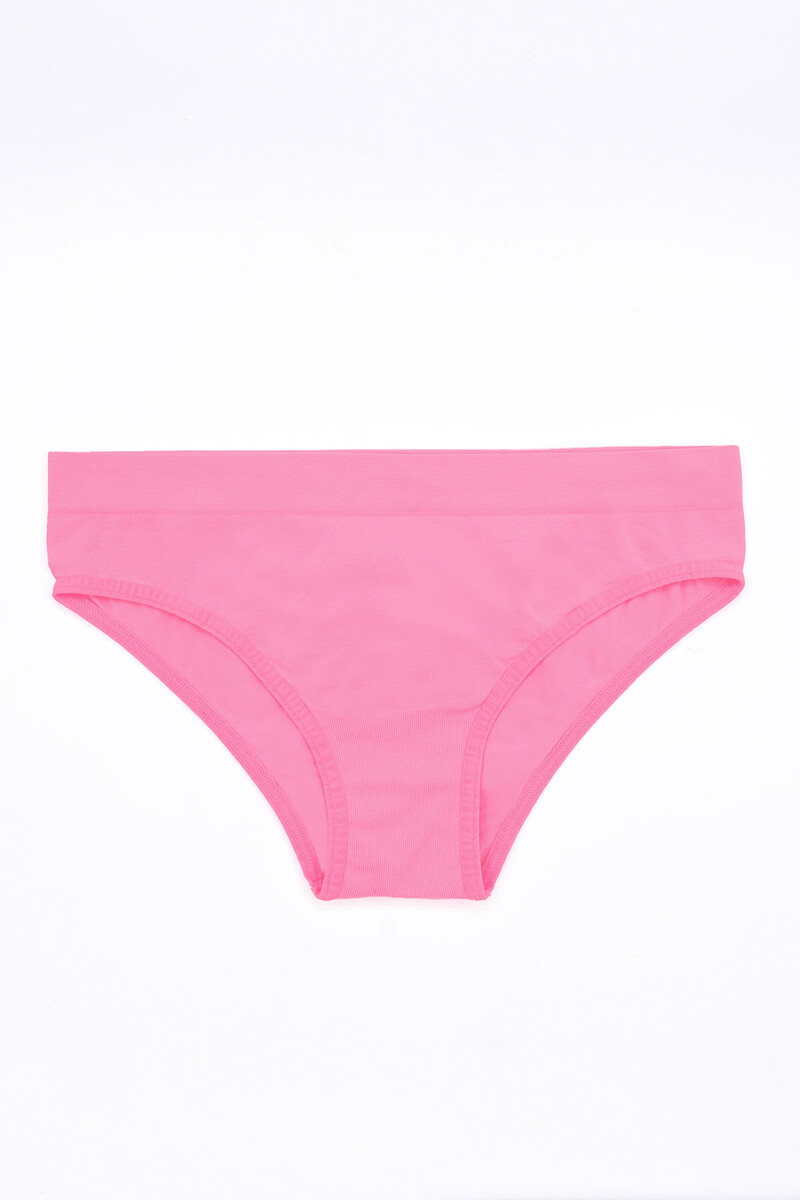 Neon Açık Pembe Turkuaz Oranj Dikişsiz 3'lü Külot - 4