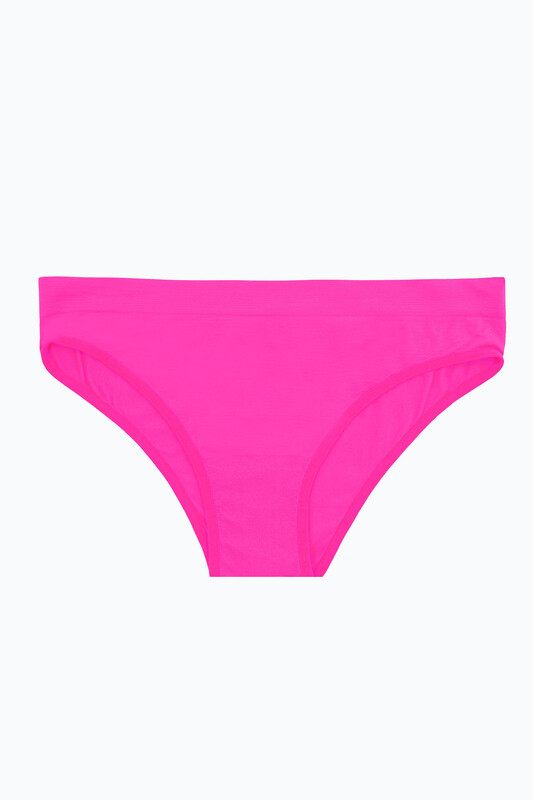 Neon Pembe Sarı Açık Oranj Dikişsiz 3'lü Külot - NBB