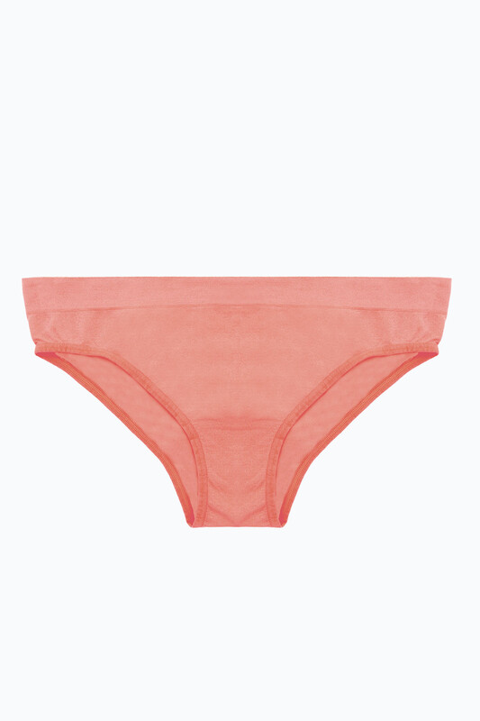 Neon Pembe Sarı Açık Oranj Dikişsiz 3'lü Külot - NBB