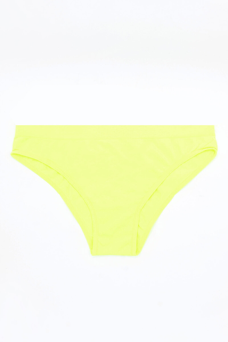 Neon Pembe Sarı Açık Oranj Dikişsiz 3'lü Külot - 4