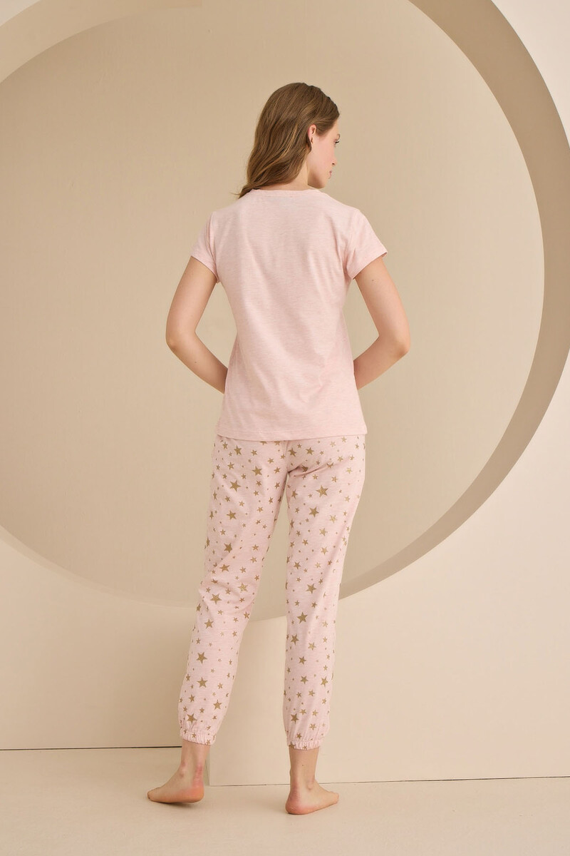 Pembe Hello Star Pijama Takımı - 4