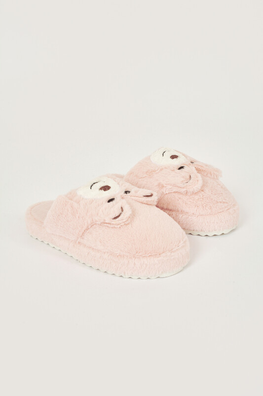 Pembe Pandalı Ev Terliği - NBB