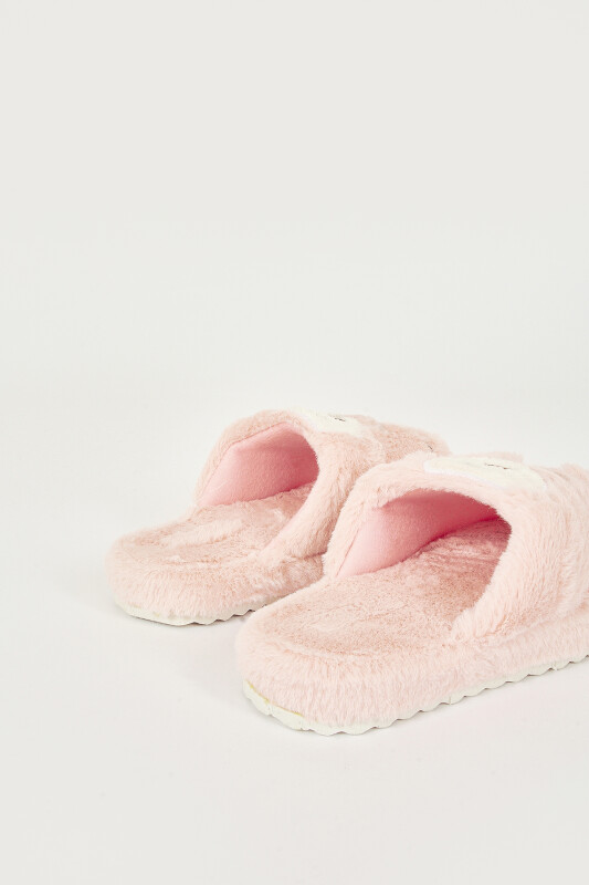 Pembe Pandalı Ev Terliği - NBB