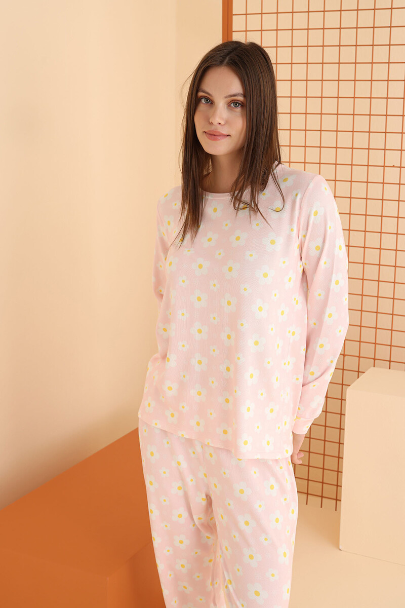 Pembe Papatya Pijama Takımı - 2