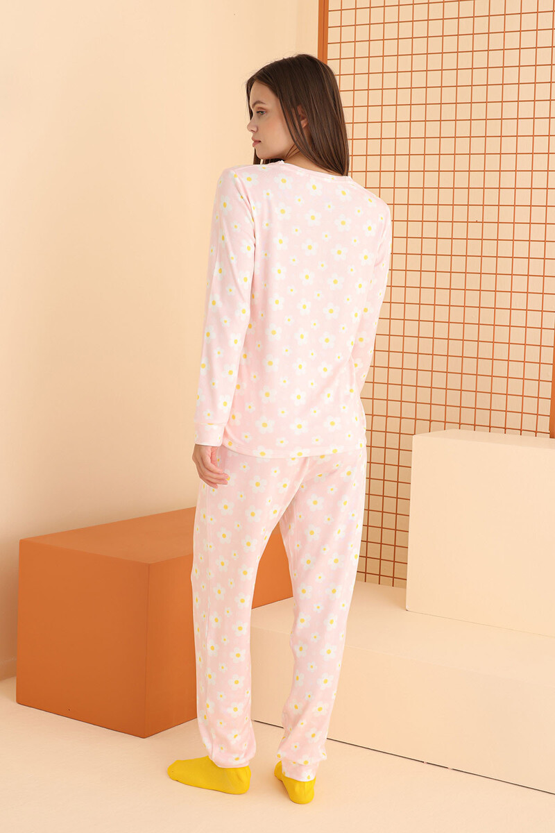 Pembe Papatya Pijama Takımı - 4
