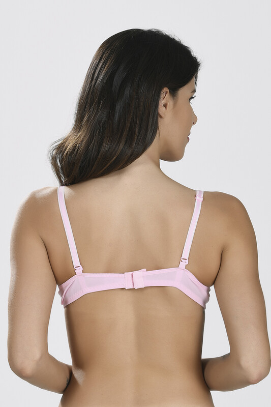 Pembe Sayda Desteksiz Sütyen - SAYDA (1)