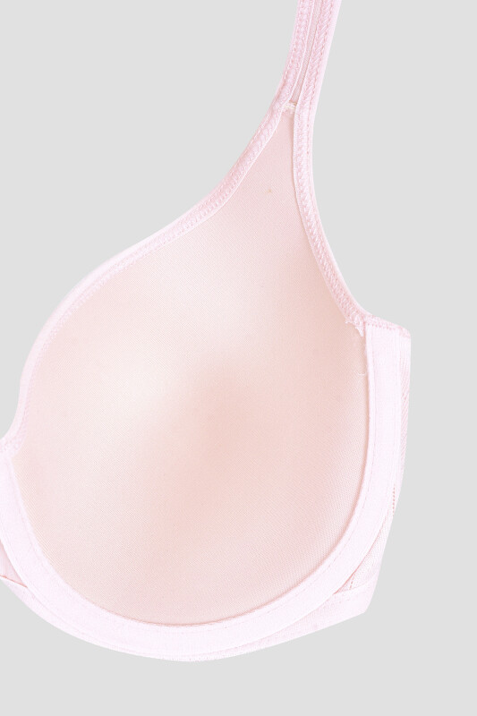 Pembe Soft Cotton Kaplı Desteksiz Sütyen - LOYA
