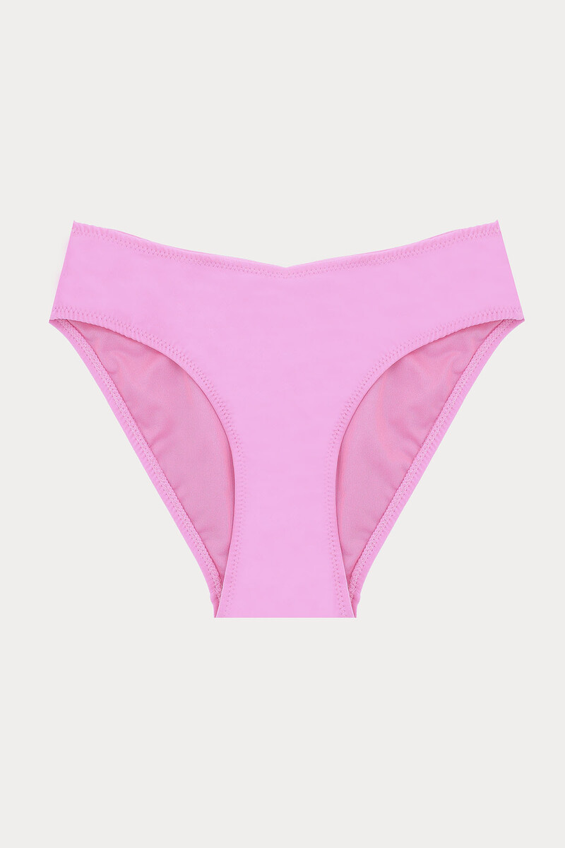 Pembe Tek Alt Bikini - 1