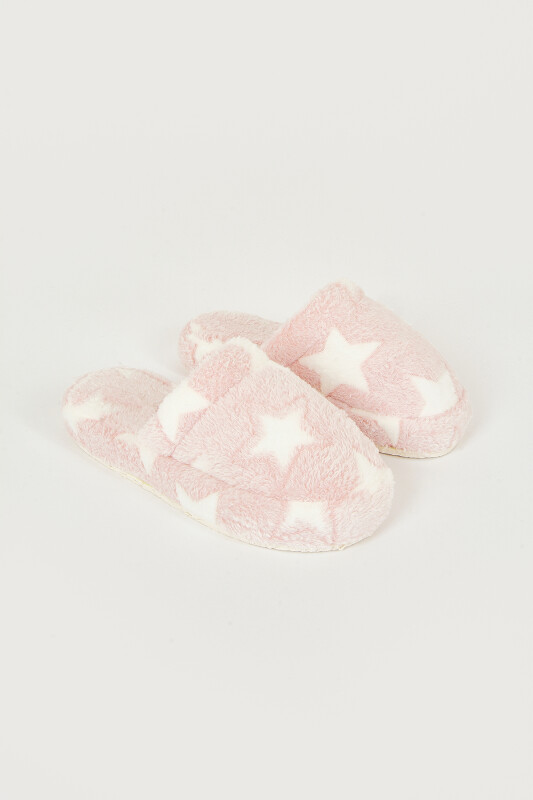 Pembe Yıldızlı Atom Ev Terliği - NBB