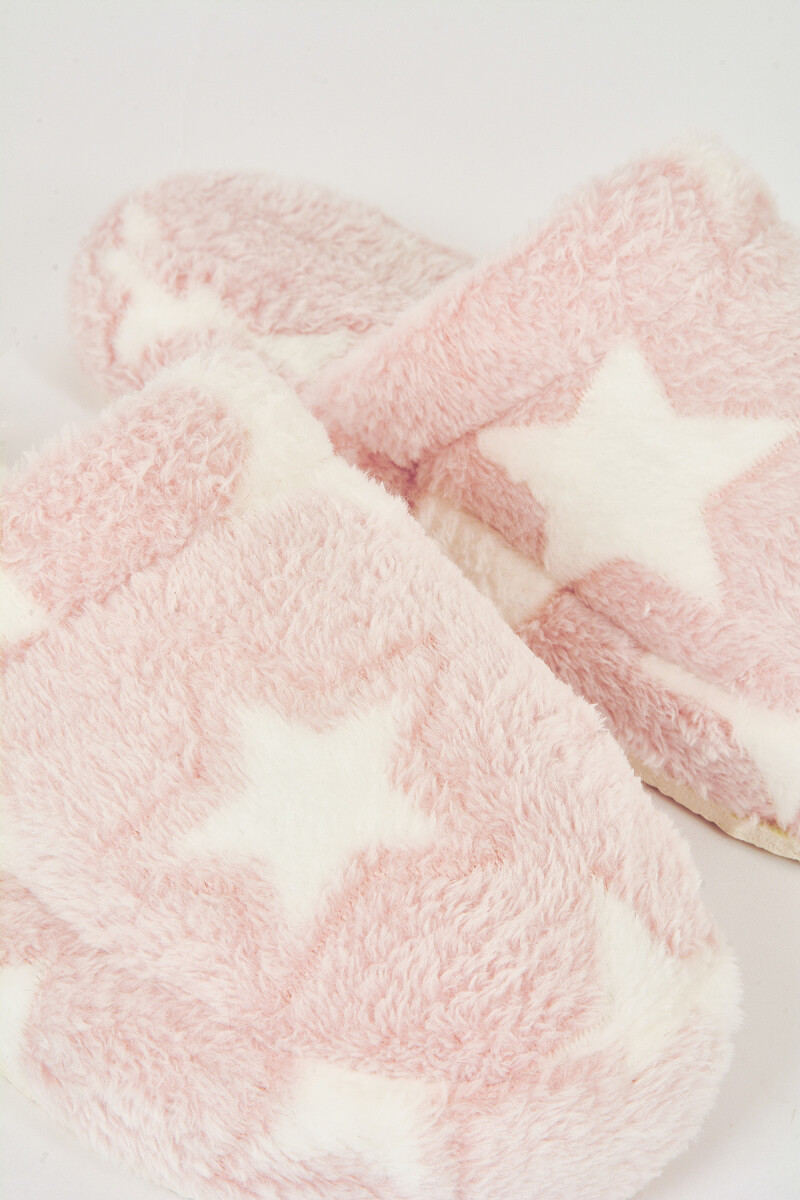 Pembe Yıldızlı Atom Ev Terliği - 2