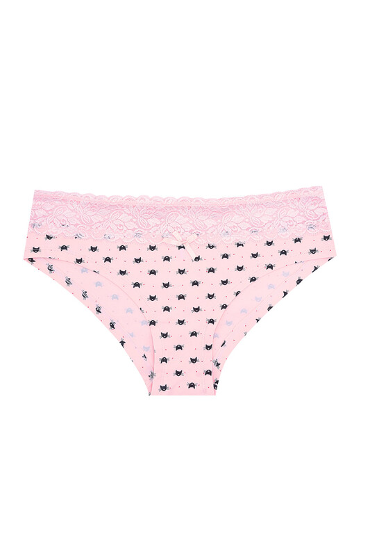 Pudra Dantelli 2'li Hipster Külot - NBB