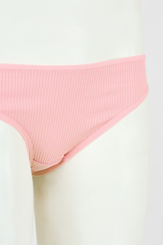 Pudra Yeşil Mavi 3'lü Kaşkorse Basic Külot - NBB