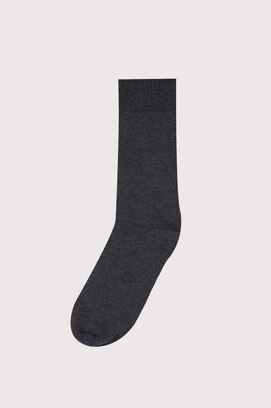 Renkli 3'lü Soket Çorap - Thumbnail