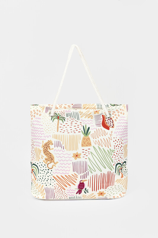 Renkli Appealing Plaj Çantası - NBB