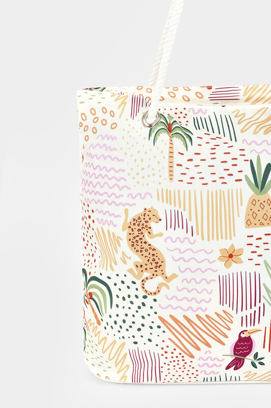 Renkli Appealing Plaj Çantası - NBB