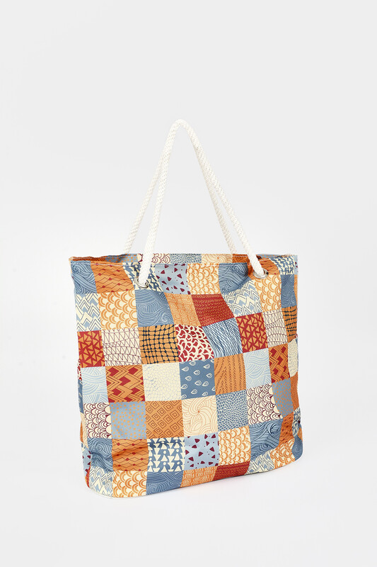 Renkli Captivating Plaj Çantası - NBB