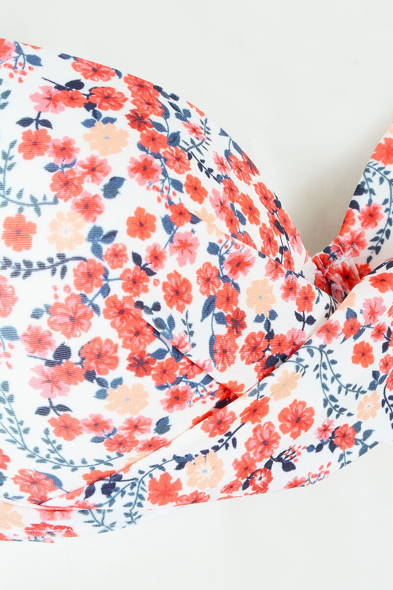 Renkli Masi Destekli Tek Üst Bikini - 2