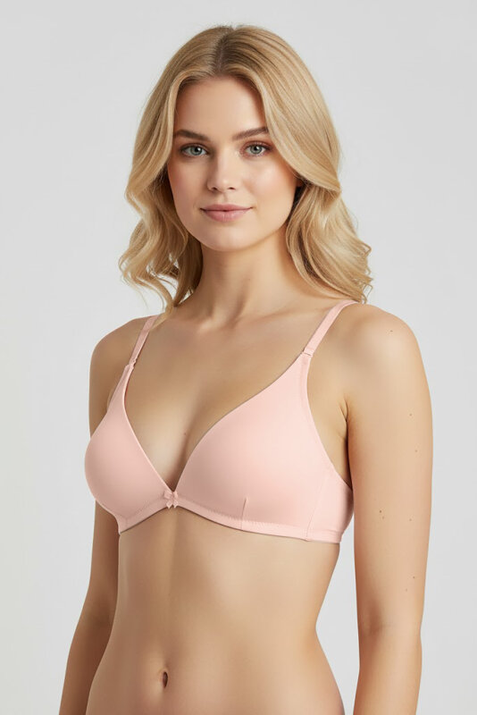 Rose Pembe Say Cotton Soft Sütyen - NBB