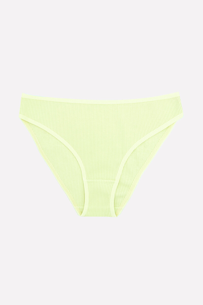 Sarı Mint İndigo 3'lü Basic Külot - 4