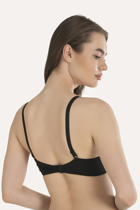 Siyah Çıkarılabilir Destekli Mikro Sütyen - NBB