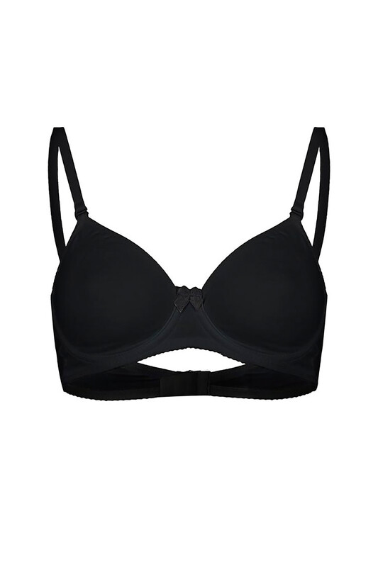Siyah Desteksiz Toparlayıcı Sütyen - NBB