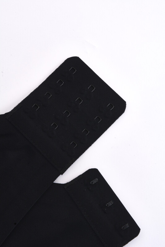 Siyah Dikişsiz Desteksiz Toparlayıcı Sütyen - NBB