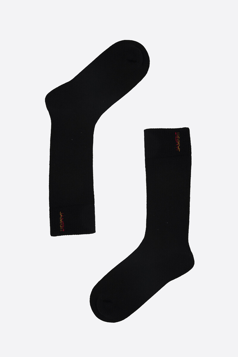 Siyah Erkek Thermal Insulated Çorap - 1