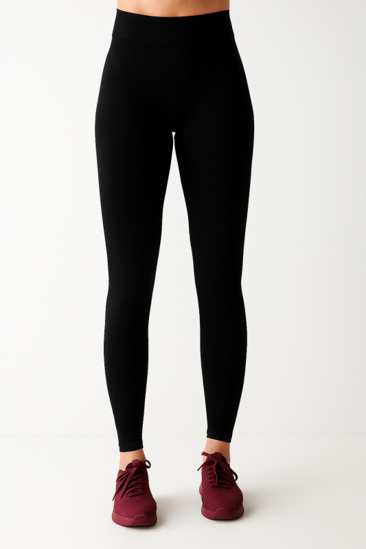 Siyah Fitilli Pucka Tayt - NBB