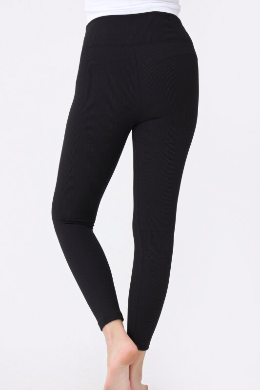 Siyah Fitilli Pucka Tayt - NBB