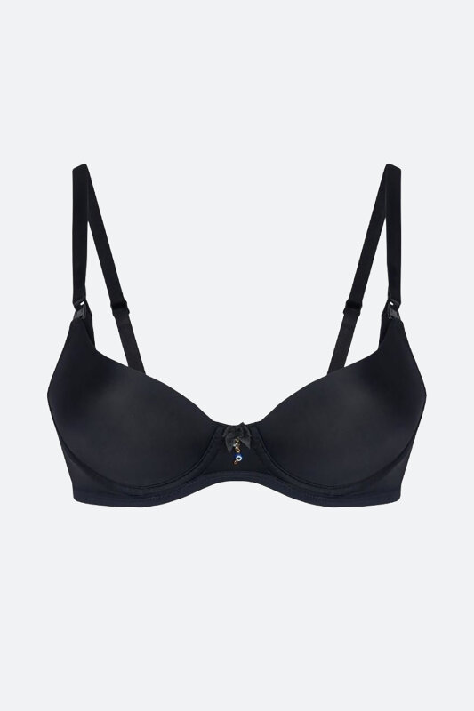 Siyah Kaplı Emzirme Sütyeni - NBB