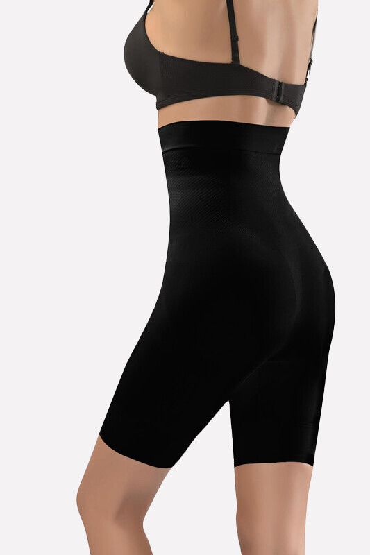 Siyah Lohusa Seamless Korse - 1