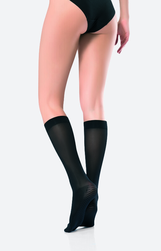 Siyah Masaj Etkili Pantolon Çorabı - NBB