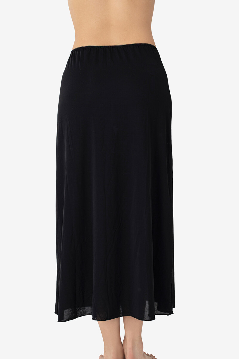 Siyah Midi Boy Etek Jüpon - 2