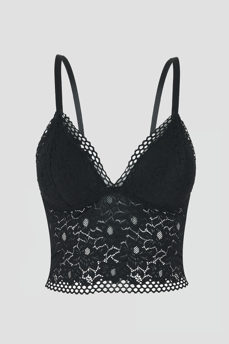 Siyah Noir Bralet - 1