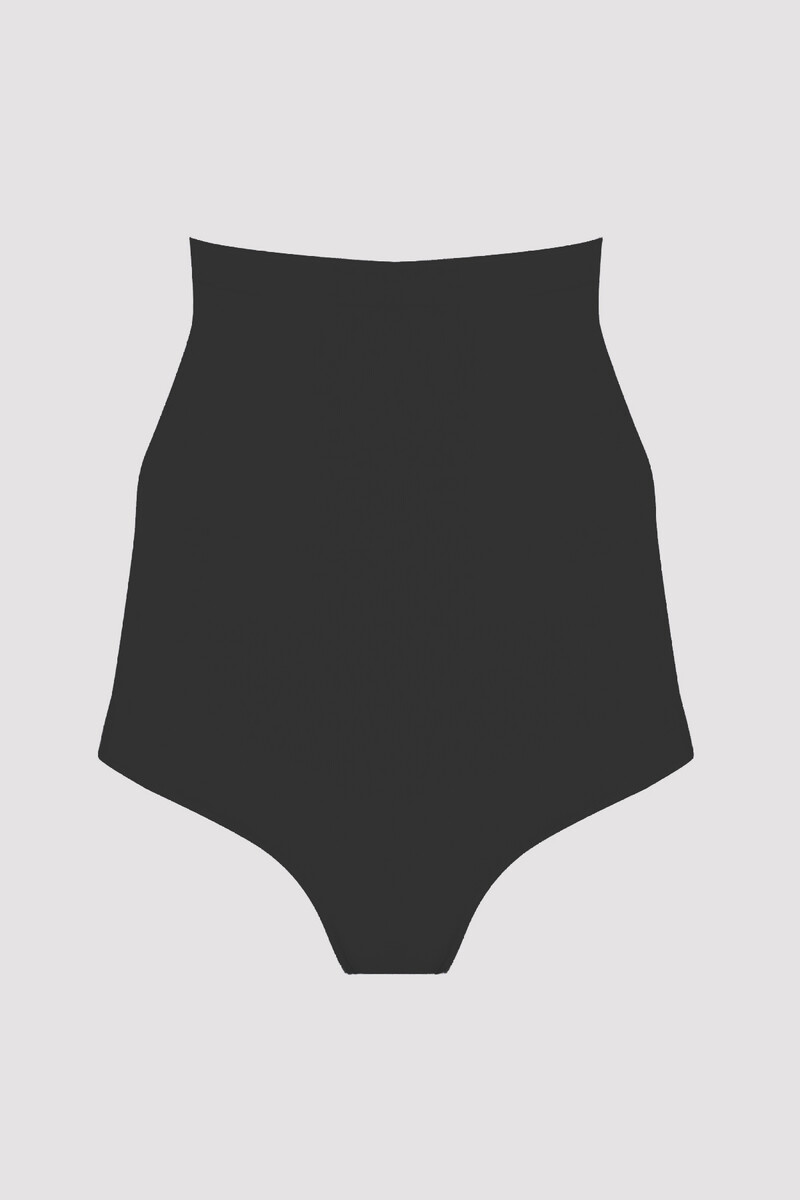Siyah Premium Slip Seamless Korse - 1
