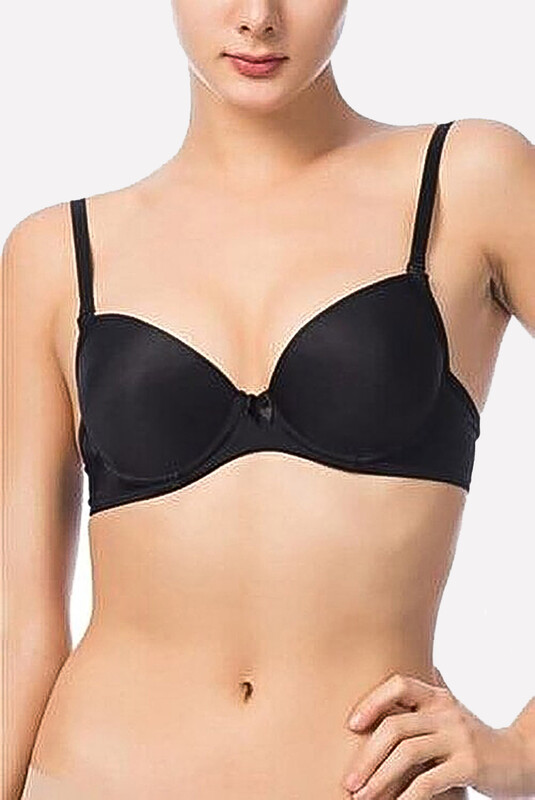 Siyah Push Up Dolgulu Sütyen 